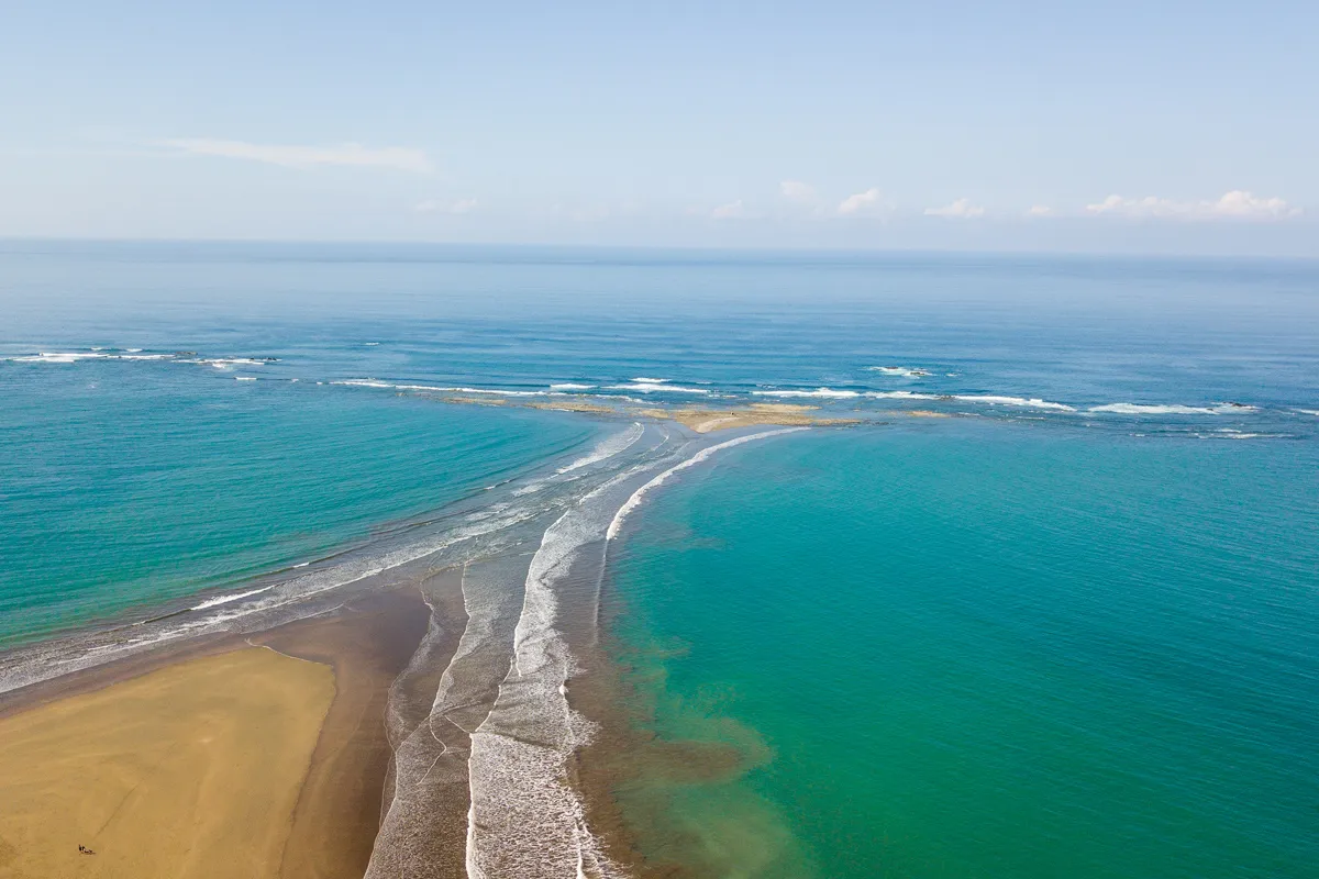 Uvita – pihenőnap – strandolás – Marino Ballena Nemzeti Park tengeri kajakozás