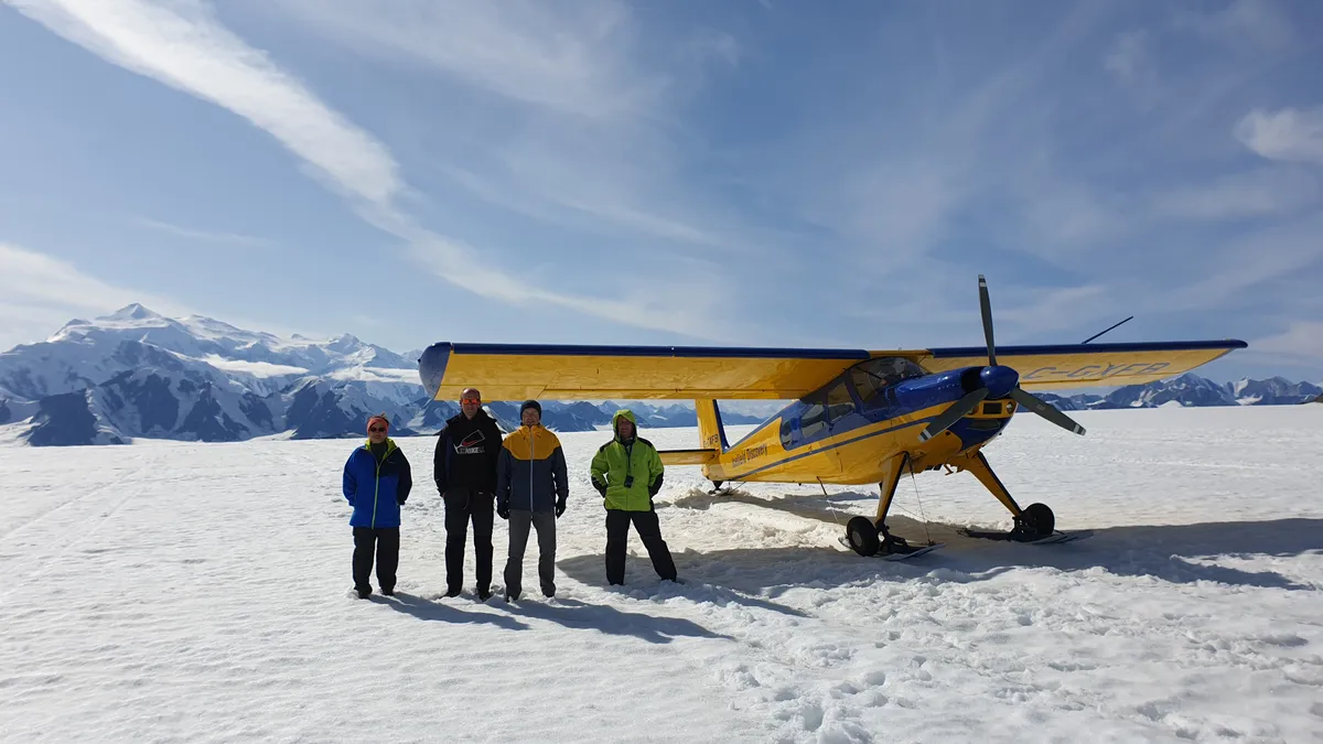 Haines Junction – Kluane jégmező sétarepülés – Alaszka: Tok