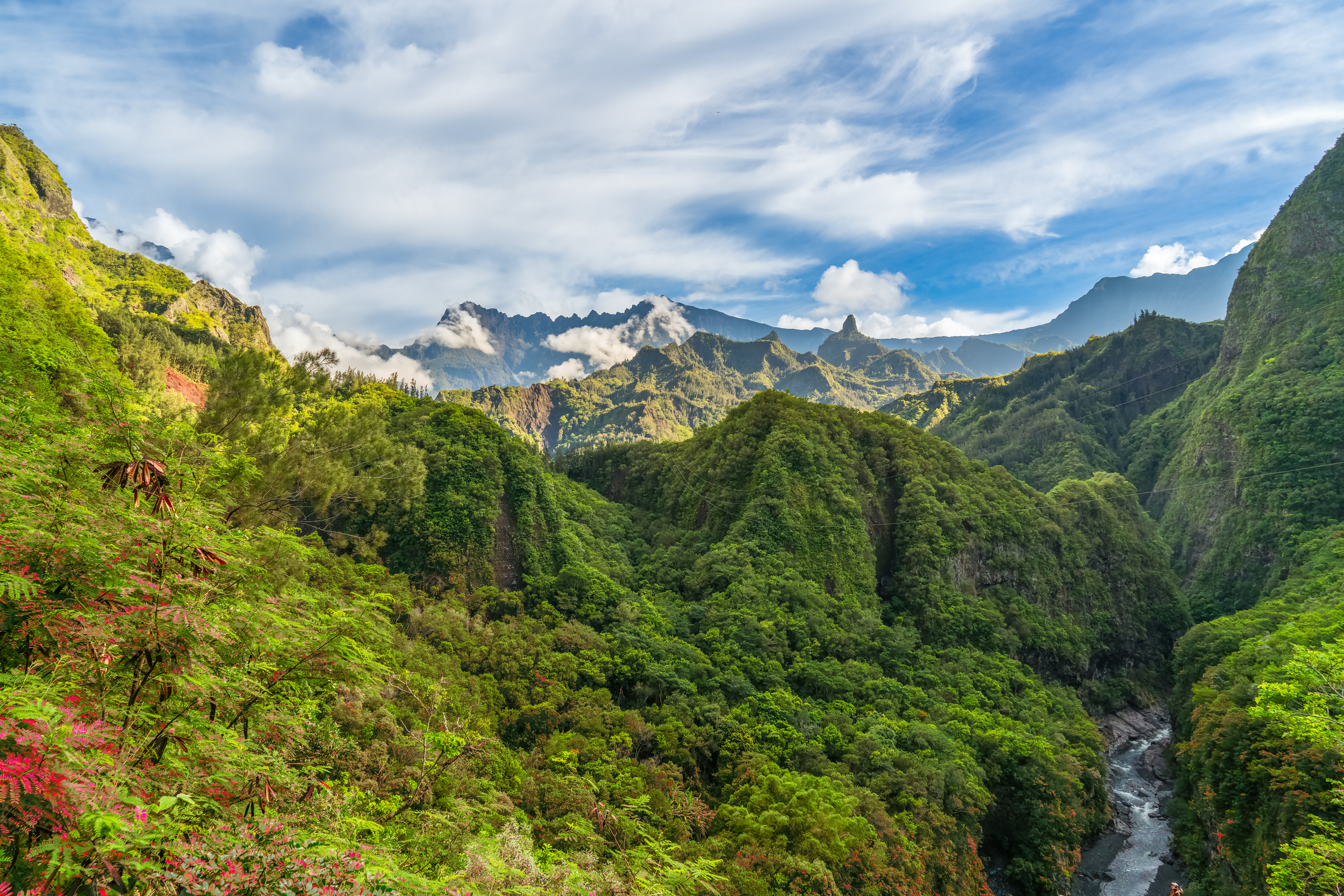 Réunion-sziget kalandtúra