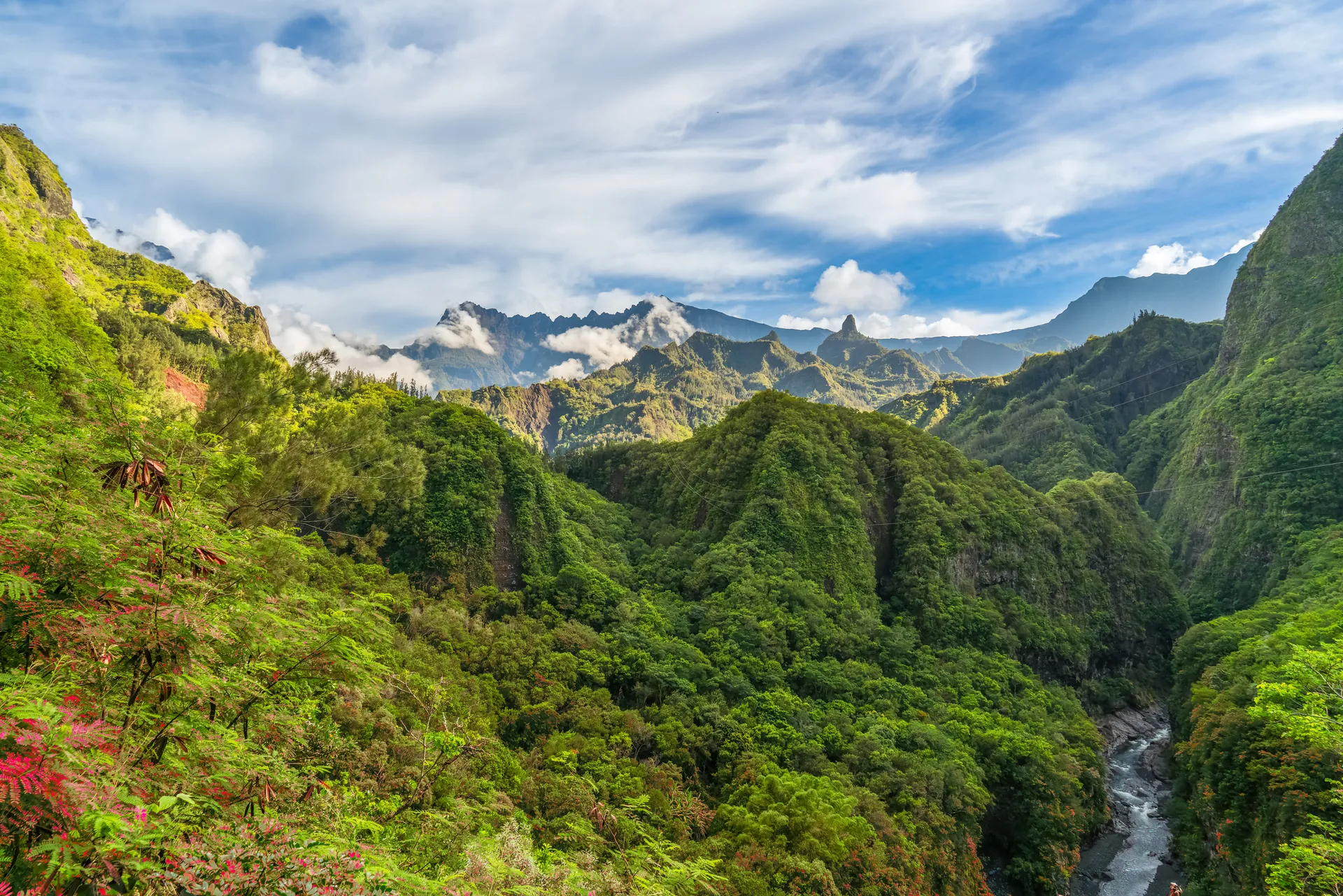 Réunion-sziget kalandtúra