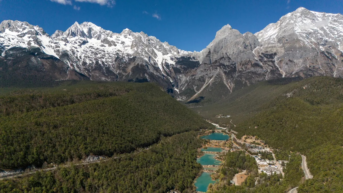 Lijiang – Jade Dragon-hegy (3100 m) – Blue Moon-völgy – Baisha óváros