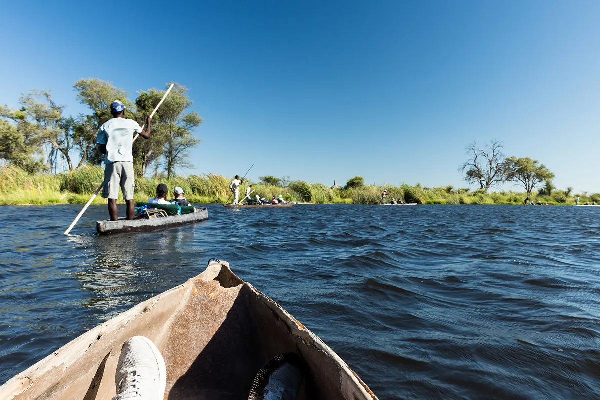  Okavango-delta – Moremi Vadrezervátum – terepjárós vadles