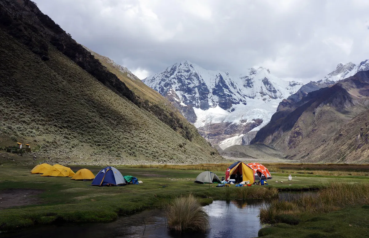 Huaraz (3090 m) – Llamac (3200 m)