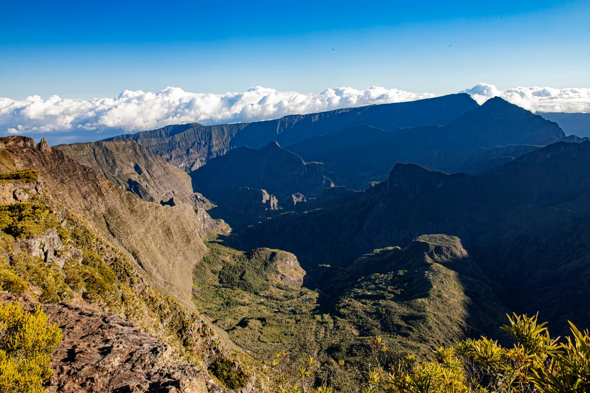 Mafate-kaldera gyalogtúra: La Nouvelle (1394 m) – Marla (1576 m)