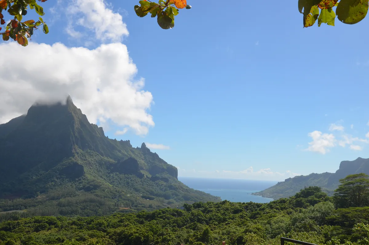 Moorea sziget – Opunohu-völgy – tengerpart, strandolás