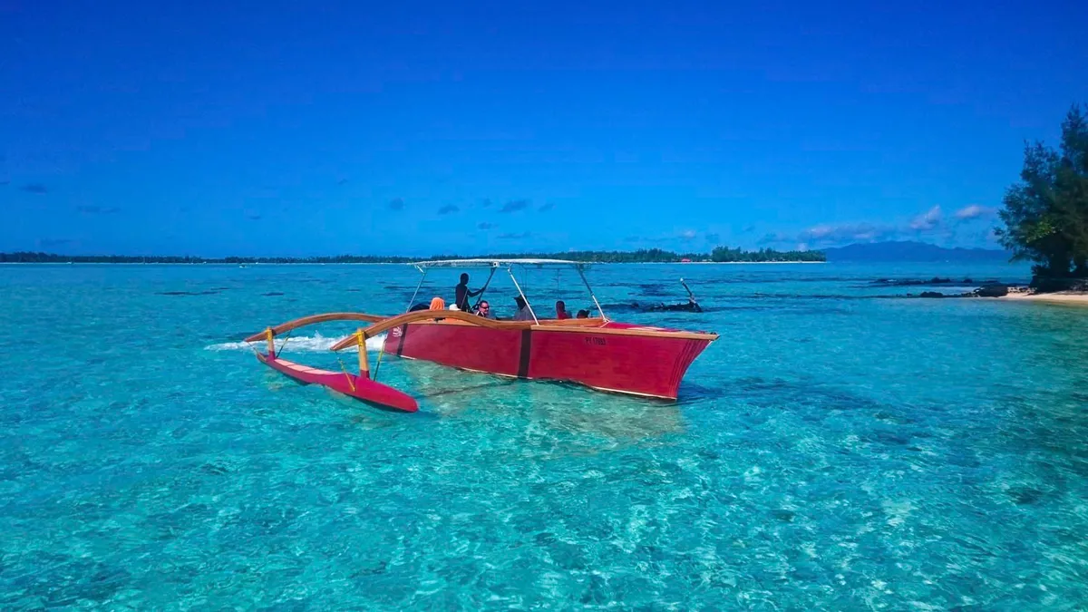 Bora Bora sziget – hajókirándulás