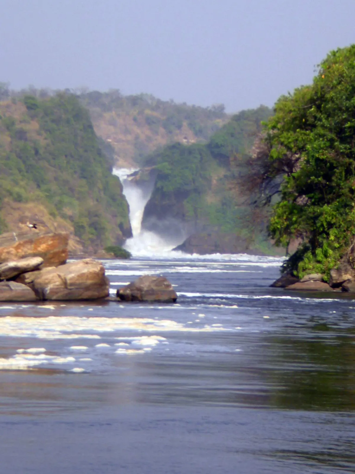 Murchison Falls Nemzeti Park – vadles – Murchison-vízesés hajókirándulás