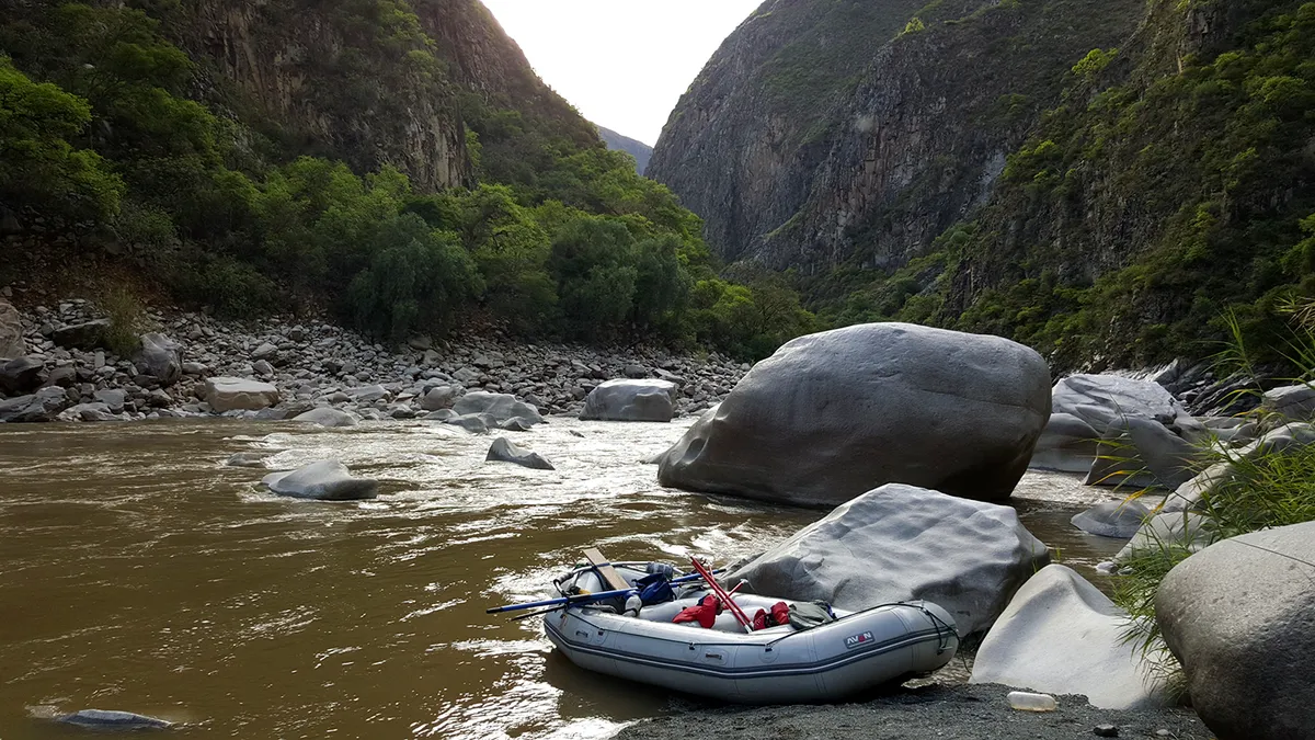 Apurimac folyó – Las Pulgas táborhely – Las Calabazas táborhely