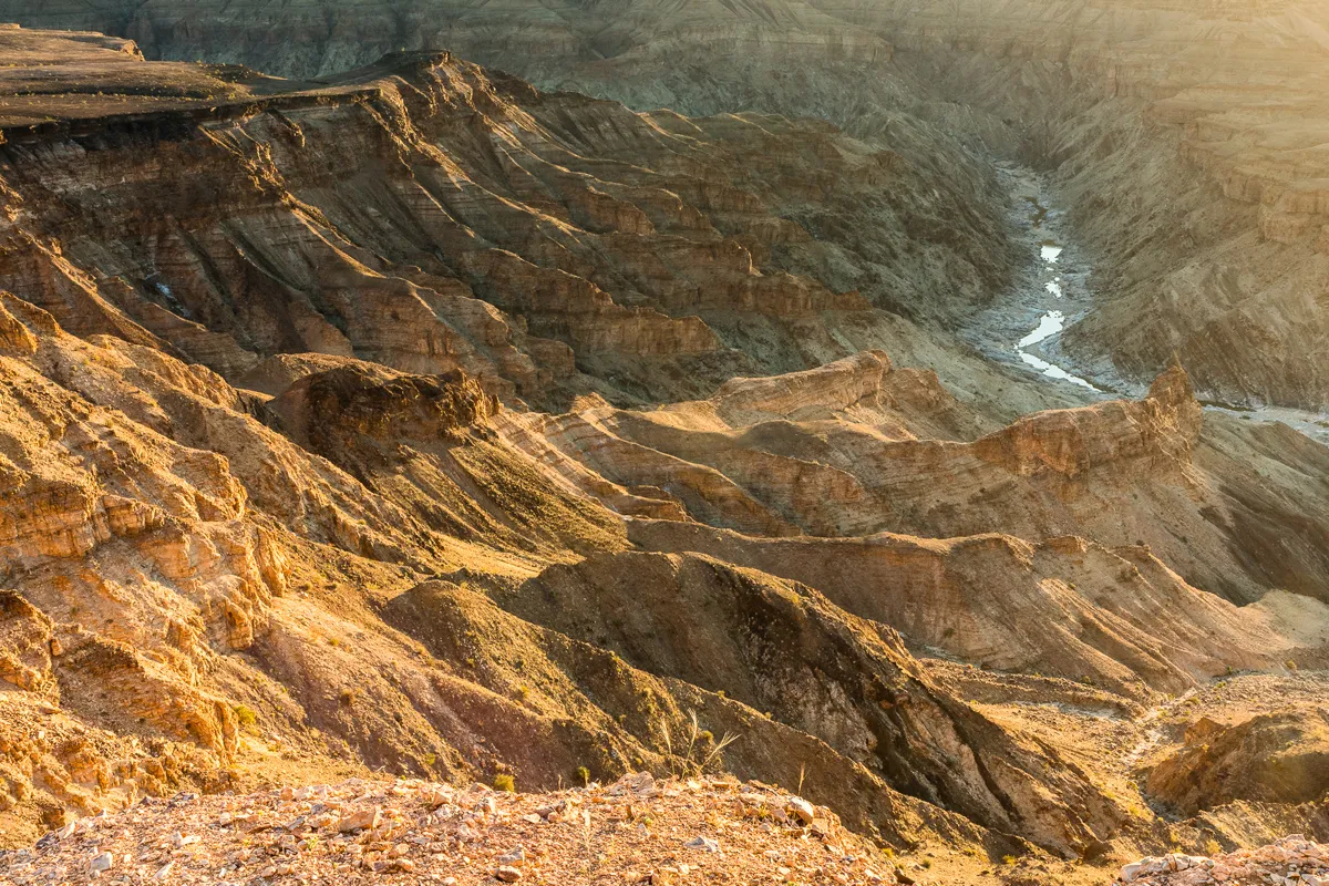 Oranje-folyó – Namíbia: Fish River kanyon